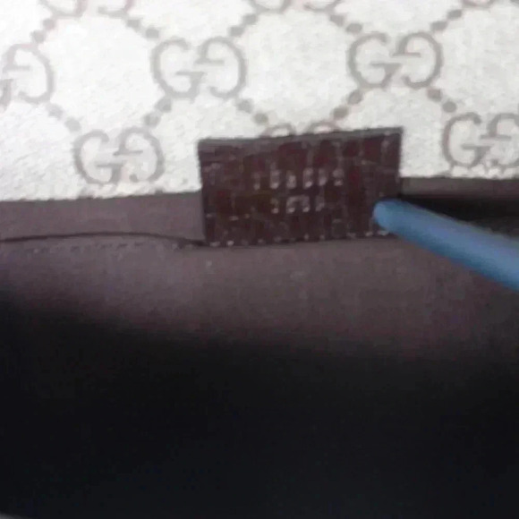 🎁Gucci Sherryline Supreme Plus Leather  Waist Pouch - Picture 3 of 16